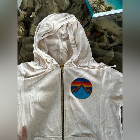‼️❤️‍🔥RARE❤️‍🔥‼️ 🎸AVIATOR NATION🎸ALL SEASONS HOODIE ✨Almond✨ Size Small✨ - Picture 14 of 16